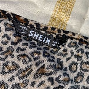 cheeta print crop top